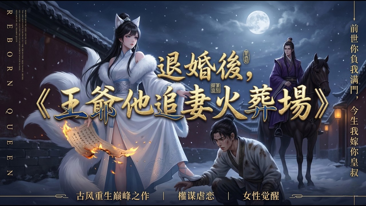 🎉燒了婚書嫁他皇叔｜今生我踩碎他青雲路❤️‍🔥｜更新完畢 🎥《退婚後，王爺他追妻火葬場 —下》🎬 關注八紛動漫。#推文 #重生 #重生復仇文