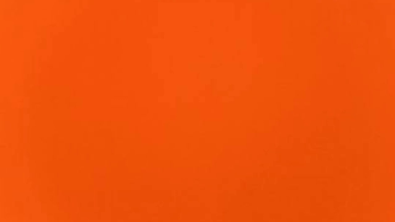 Orange Test Card | 30 Minutes of Solid Color for Calibration