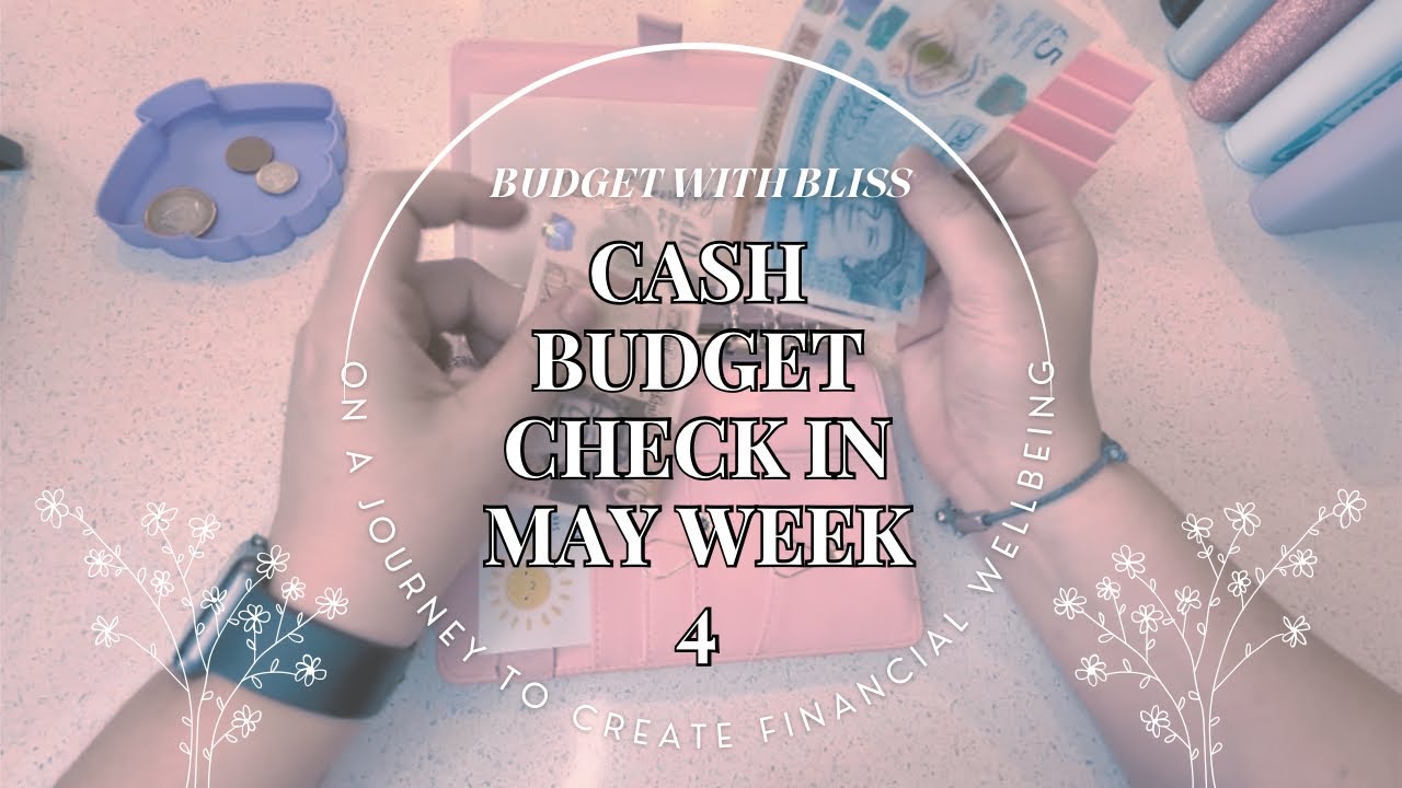 Cash budget weekly check in | May Week 4 | Maggie has an accident 🧜🏻‍♀️ | Slam Dunk 🤘🏻