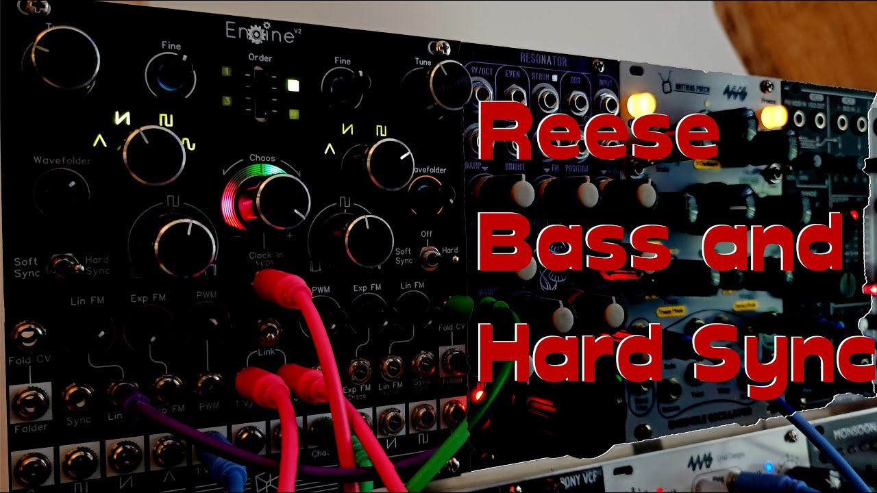 Layered Bass (ft. Engine v2) - Eurorack DnB Jam
