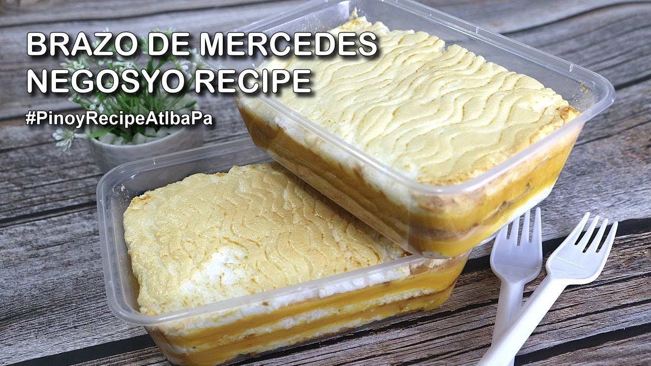 Brazo de Mercedes in a tub pang Negosyo