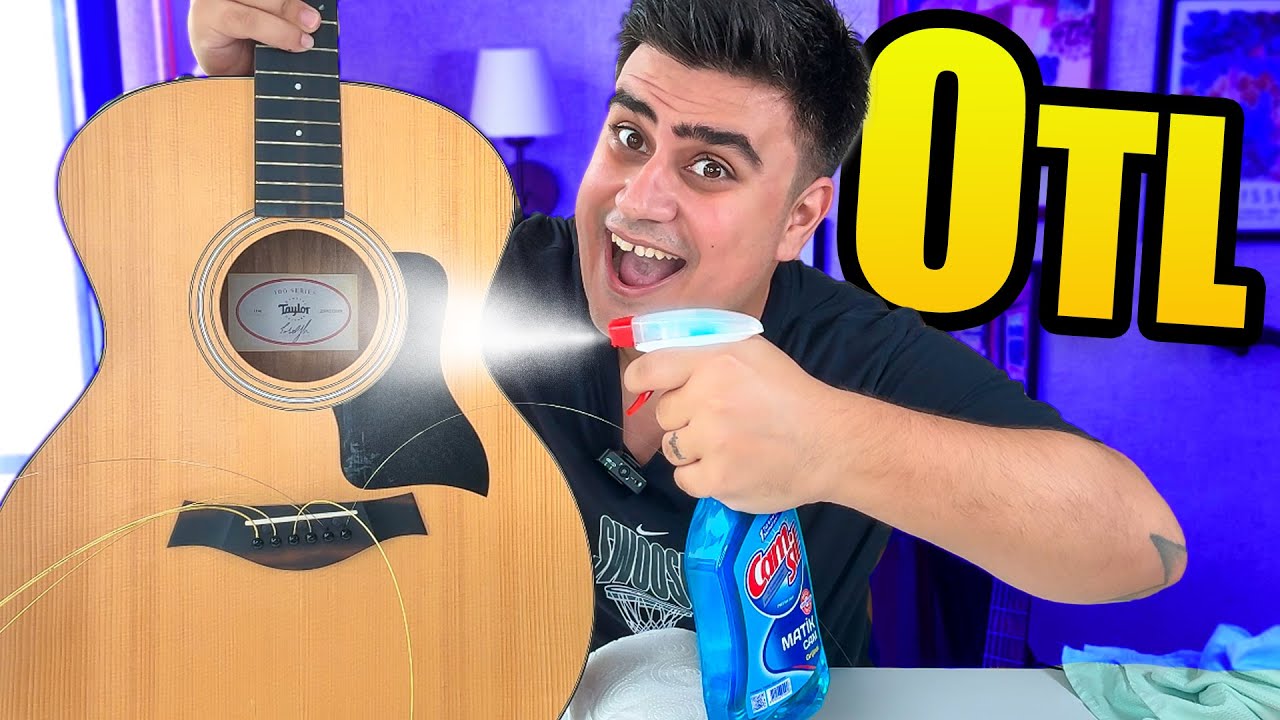 0 TL’ye Gitar Bakımı (Evdeki Malzemelerle!)