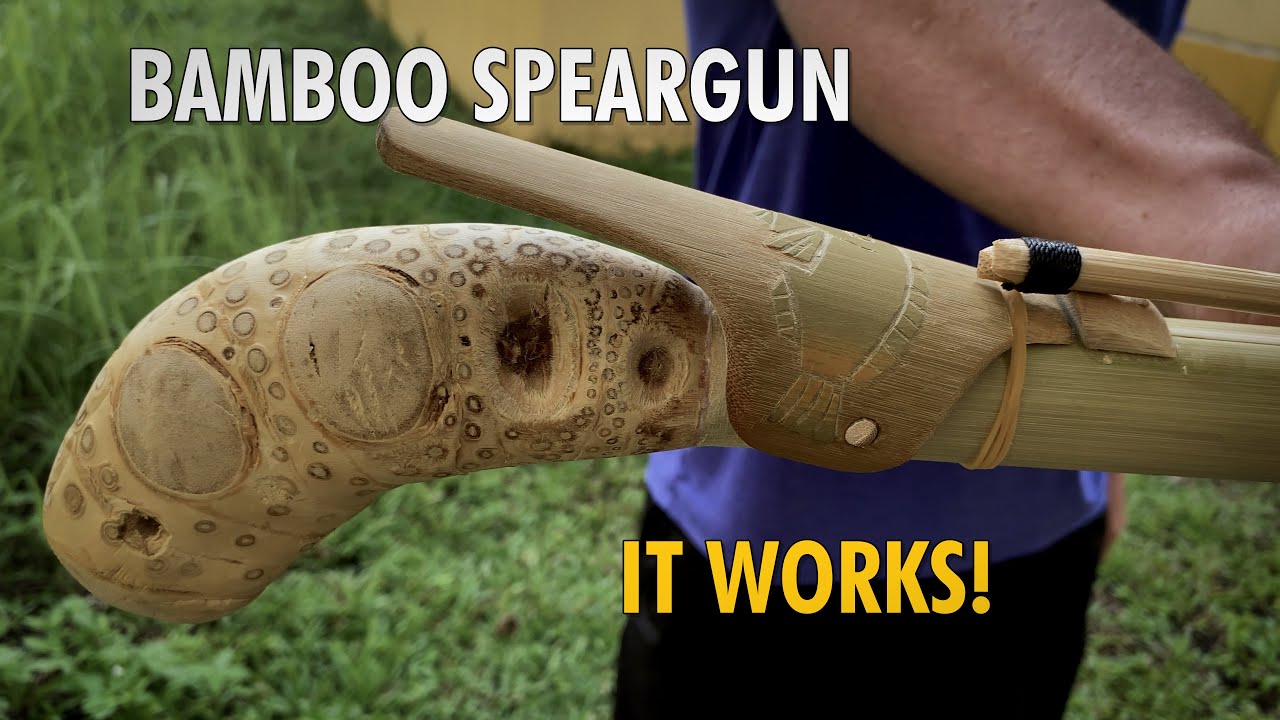 Home Made Bamboo Speargun