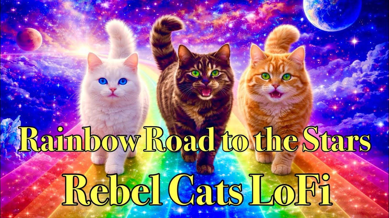 【Lo-Fi Relax/Sleep Music】Rainbow Road to the Stars