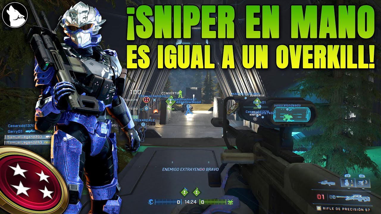 ¡SNIPER EN MANO ES IGUAL A UN OVERKILL! | HALO INFINITE BTB