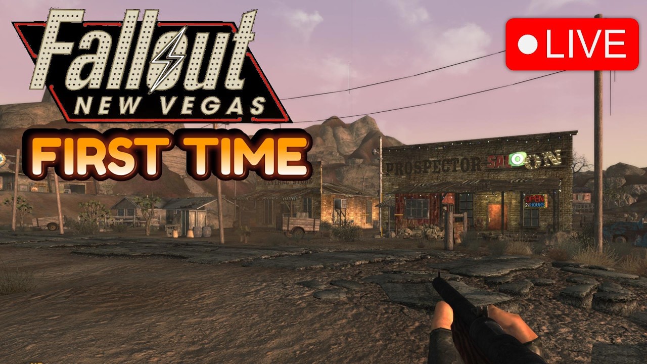 Fallout: New Vegas First Time Playthrough! Part 1