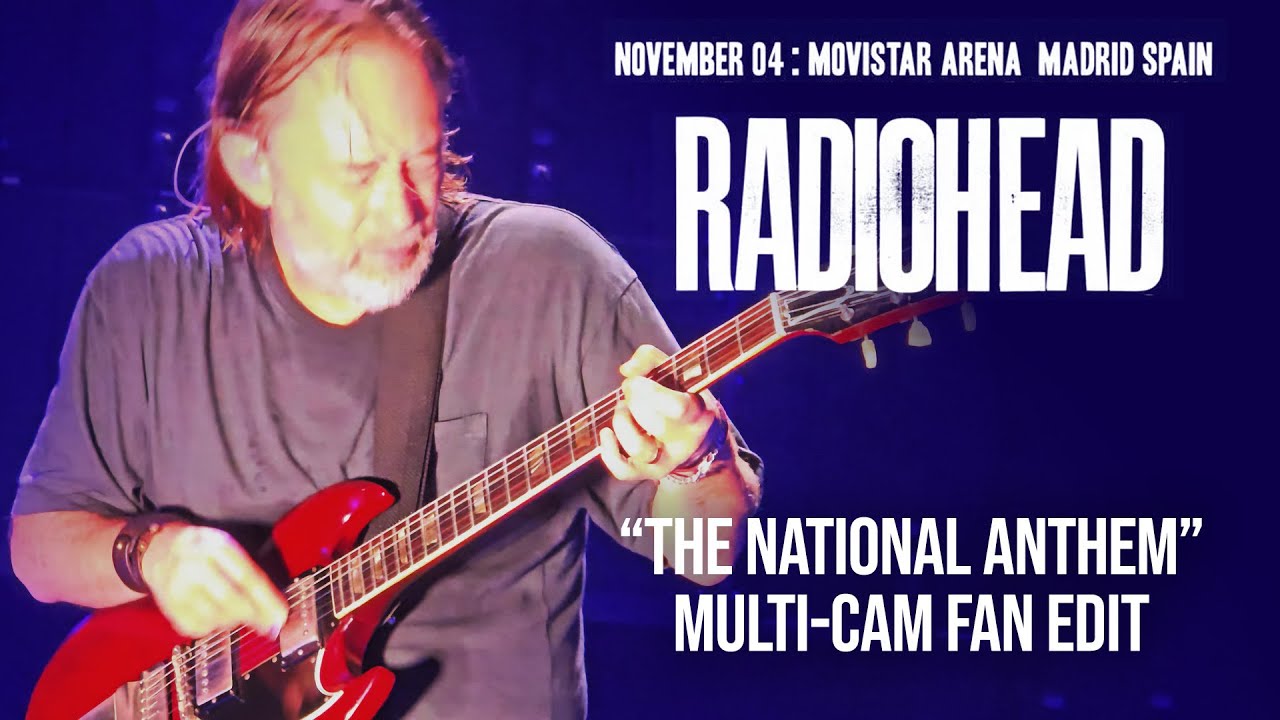 Radiohead - The National Anthem MULTICAM EDIT (Live in Madrid, 04-11-2025)