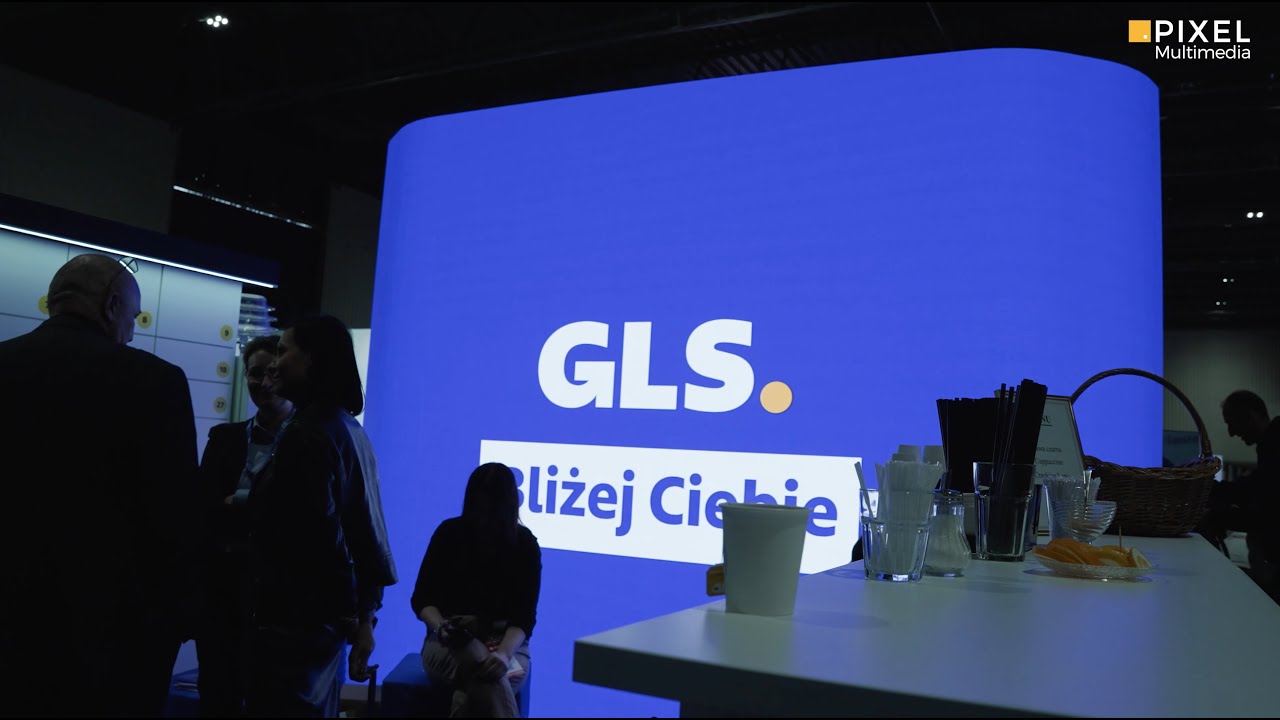 2024 Ekran LED ABSEN FLEX 2.5 dla GLS Poland  PIXEL MULTIMEDIA