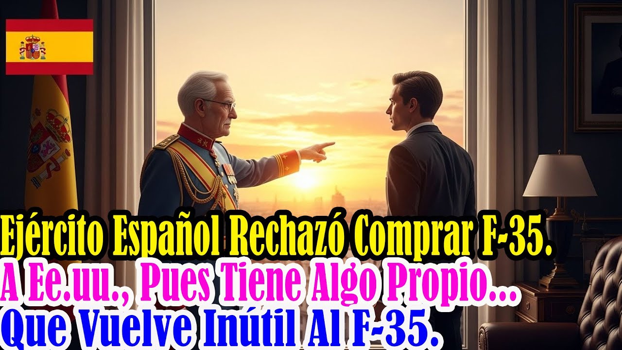 España rechaza comprar el F-35 de EE.UU.: tenemos algo que lo vuelve irrelevante total y decisivo ya