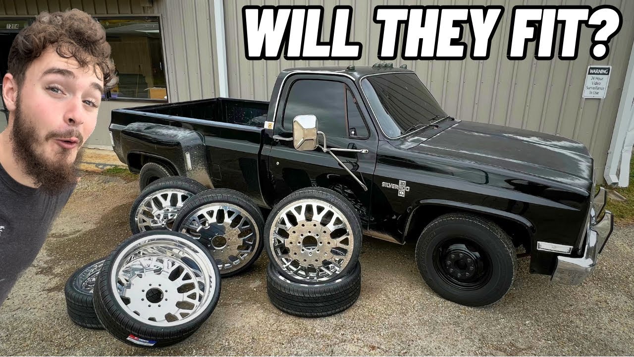 Новые колеса на моем SQUAREBODY DUALLY
