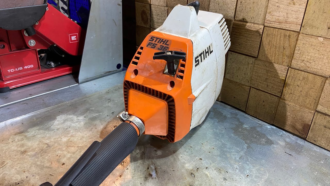 STIHL FS 36 2001г. Как отремонтировать двигатель если нет запчастей?