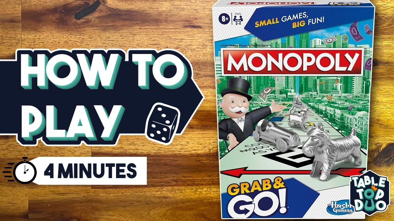Monopoly Grab and Go Rules Explained in Minutes!