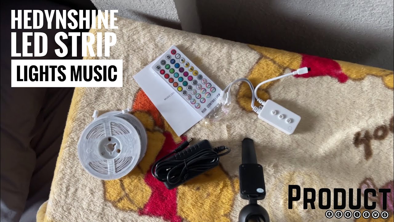 Hedynshine LED Strip Lights Music | (Review)