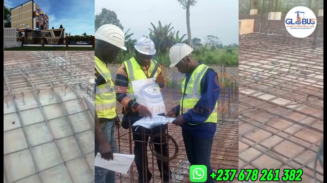 @construisonsaucameroun 🏗️ L'Exigence du Terrain : Visite d'Inspection du PDG de Globus Engineering