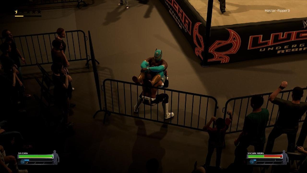 WWE 2K25 LUCHA UNDERGROUND One on one
