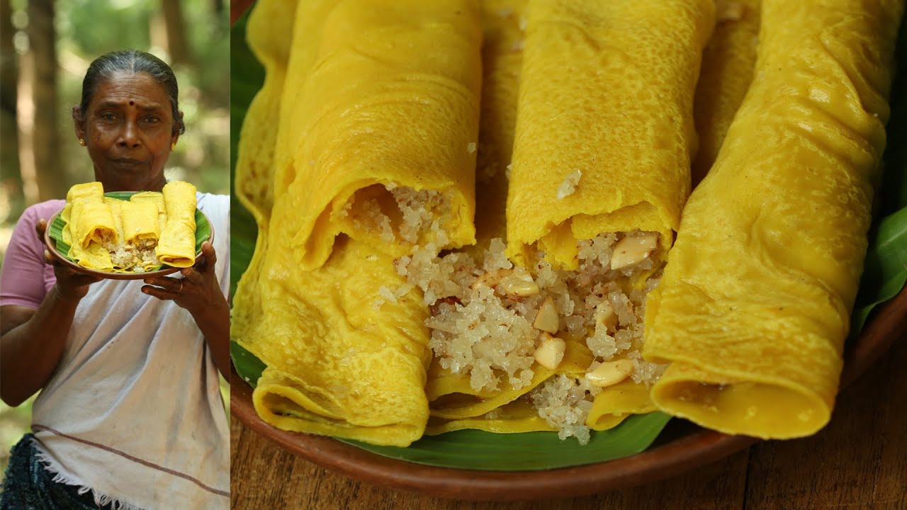 ഏലാഞ്ചി | ലവ് ലെറ്റർ  | Kerala Nostalgic Recipe - Sweet Love Letter - Elanchi