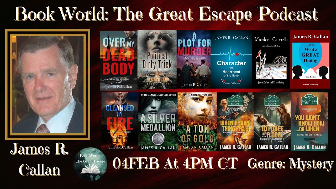 S5 Ep5: Author James Callan – Genre: Mystery