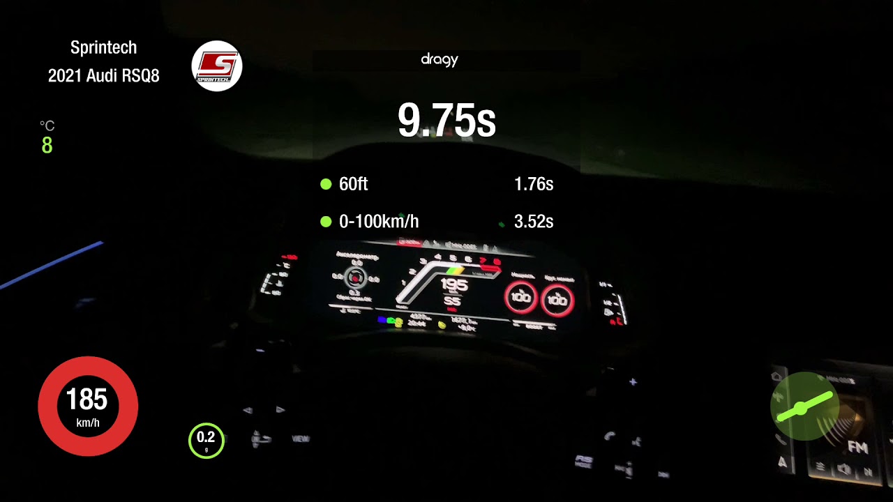 Audi RSQ8 4.0TFSI Stage1 Sprintech