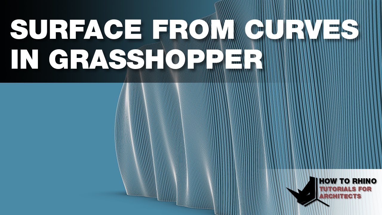 Rhino Grasshopper Создание поверхности из кривых