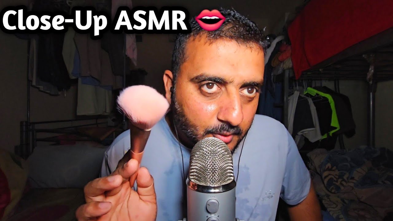 ASMR Face Massage with Mouth Sounds 🫦 | Personal Attention