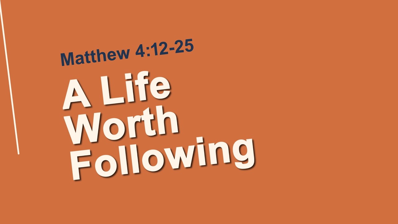 A Life Worth Following