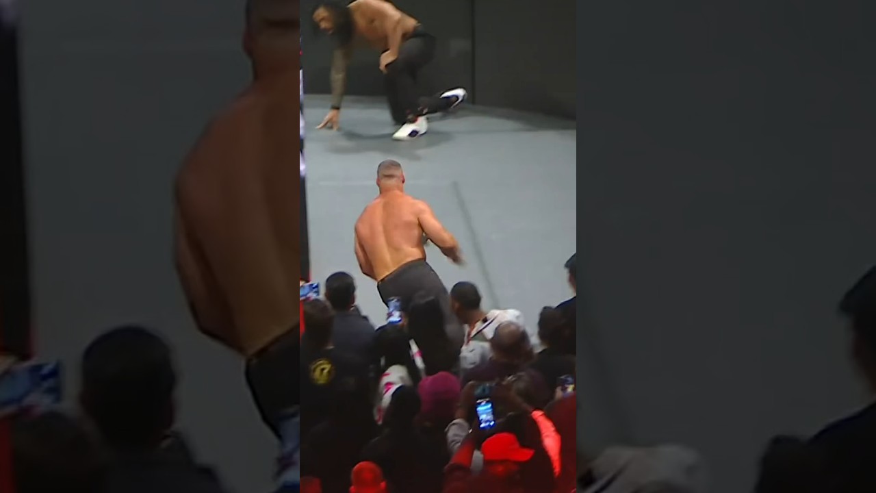 roman Reigns vs bron breakkee wwe raw @WWE @Netflix #romanreigns #bronbreakker