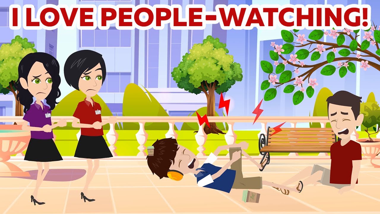 English Speaking for Everyday: I Love People-Watching! - Basic Conversation for Beginner