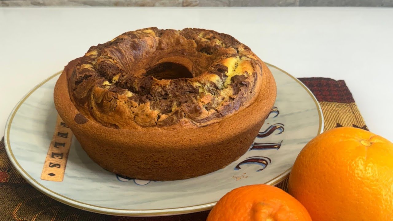 АПЕЛЬСИНОВО-ШОКОЛАДНЫЙ КЕКС. АРОМАТНЫЙ и ОЧЕНЬ ВКУСНЫЙ. Ппостой рецепт. 