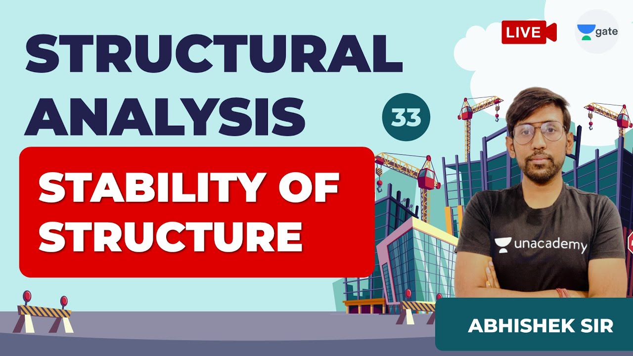 Stability of Structure | Lec 33 | Structural Analysis | GATE CE Exam | Abhishek Sir