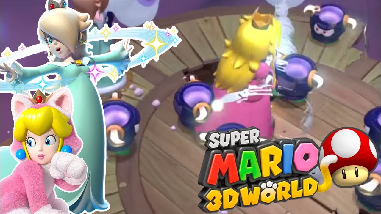 Jusqu'au Bout de Super Mario 3D World - Petite Balade Nocturne (Monde Champignon)