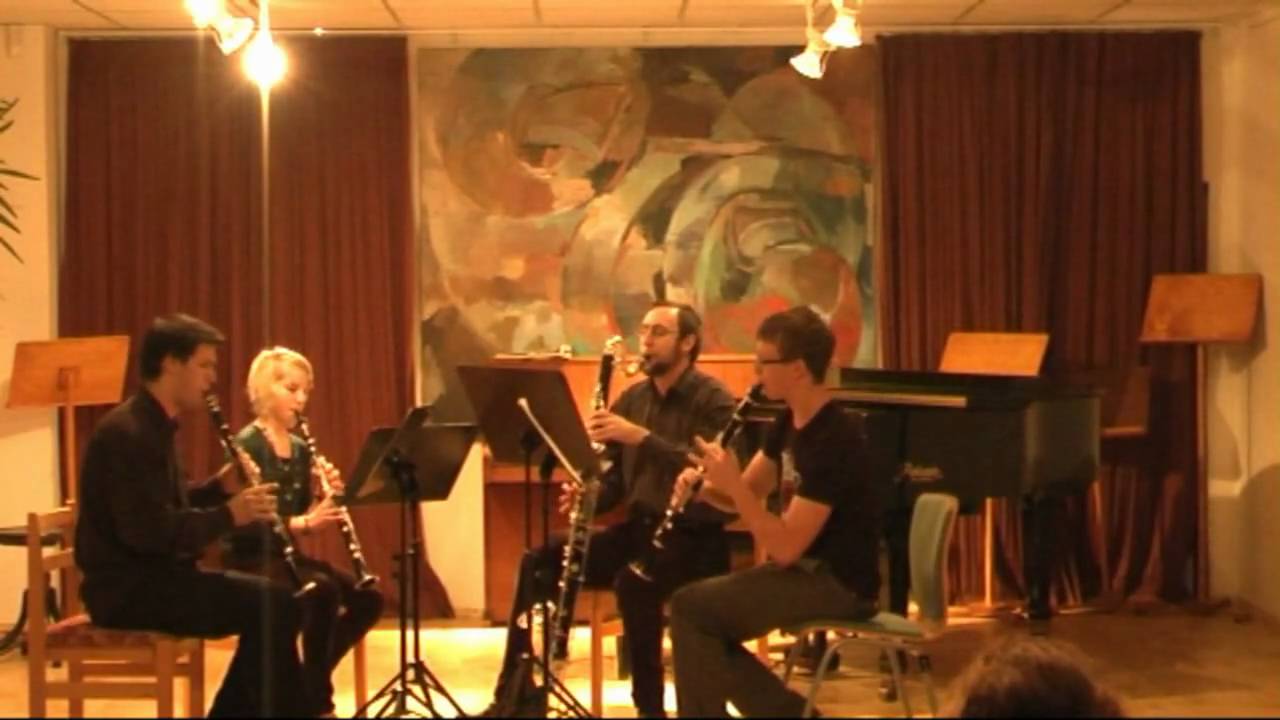 George Gershwin: Liza - Clarinet Quartet (J.Trnka, M.Hlavac, A.Sysova, M.Srb)