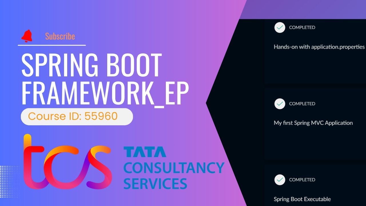 Spring Boot Framework_FP | Course ID: 55960 | Fresco Play Hands On Solution | T-Factor courses