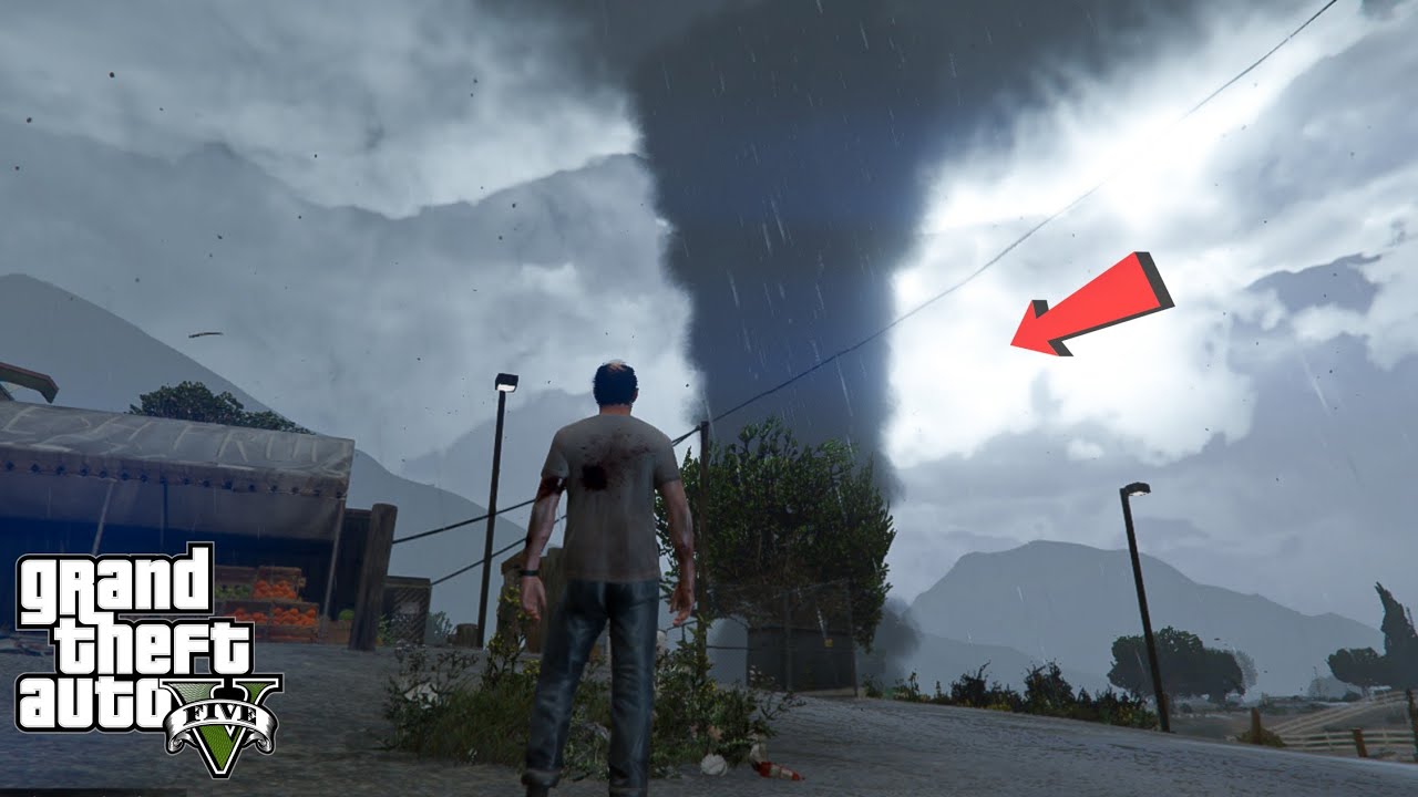 GTA 5 : The End Of Los Santos Mega Tornado