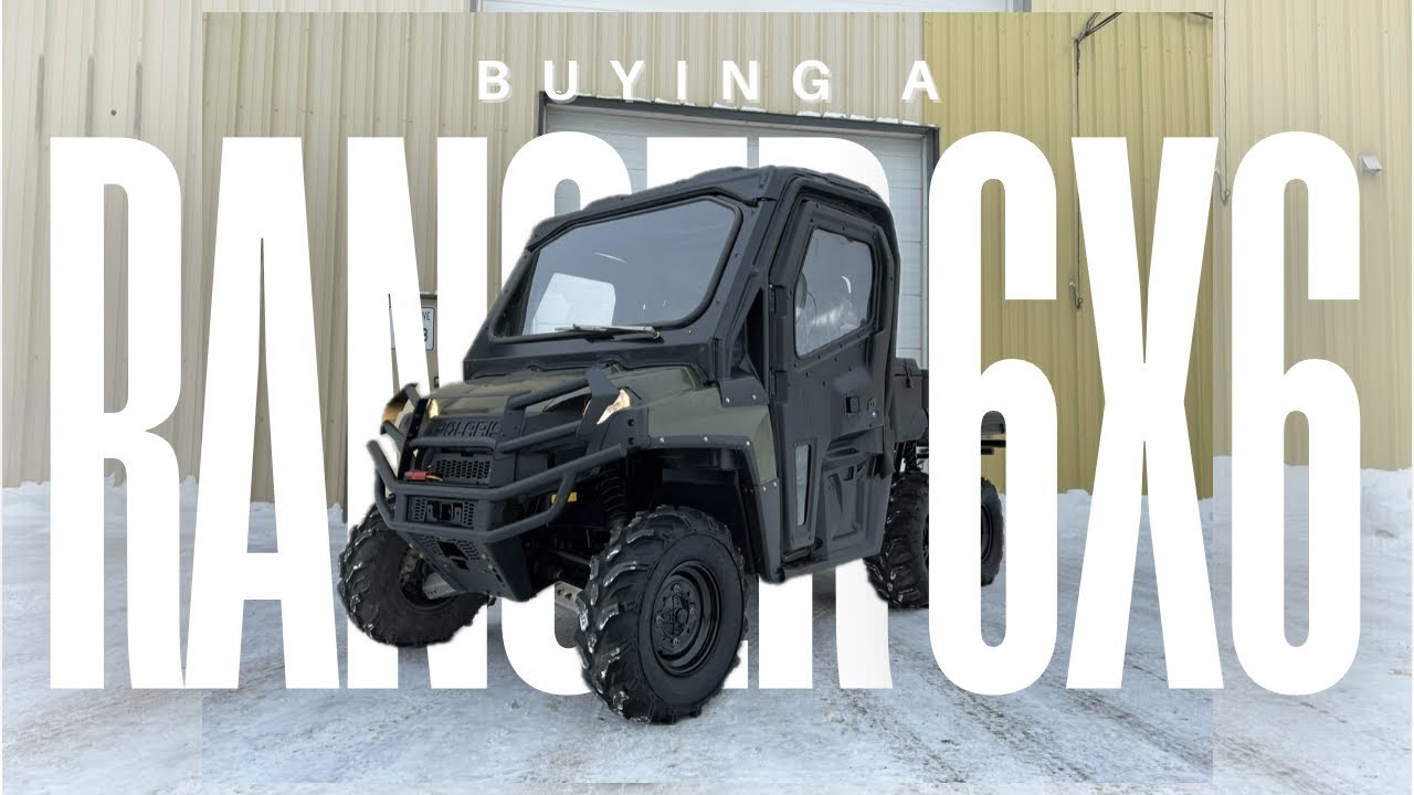 Buying a Polaris Ranger 6x6 and fixing it up! 