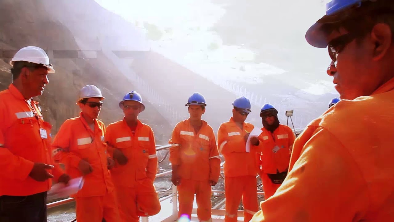 Statkraft Perú- Avance construcción Central Hidroeléctrica Cheves