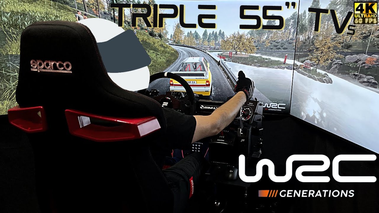 Поколения WRC | Первый геймплей на ралли Японии в Quattro | Fanatec CSL DD