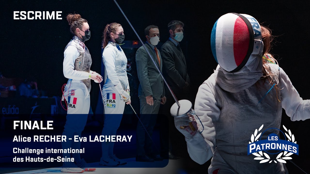 [ESCRIME] Finale 🤺 Alice Recher - Eva Lacheray (Blr92escrime)