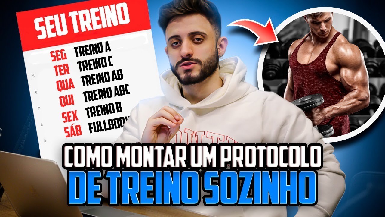 COMO MONTAR UM PROTOCOLO DE TREINO SOZINHO! JOVI ENSINA