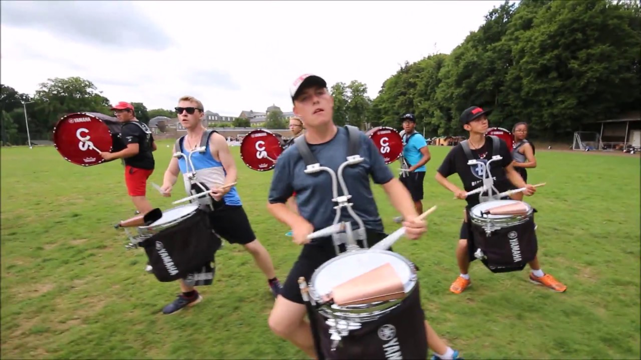Stampede Showband Drumline 2017 - Rehearsal Footage
