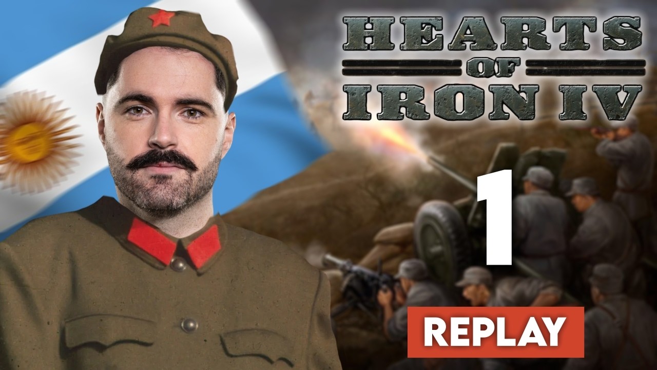 Prol&eacute;taires argentins debout ! #1 - Hearts of Iron 4 (Argentine)