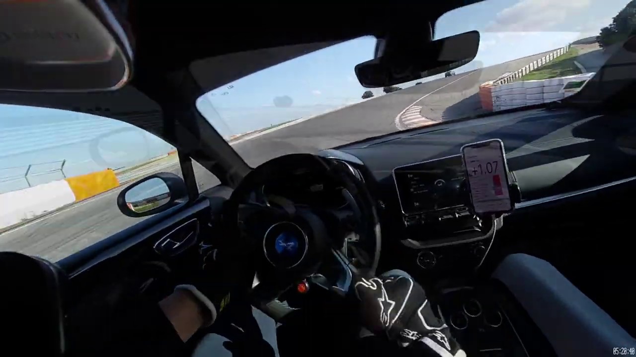 2 tours en Alpine A110 au circuit de Ledenon