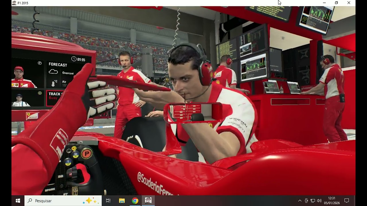 F1 2015 Sone Poulter Escuderia Ferri GP China