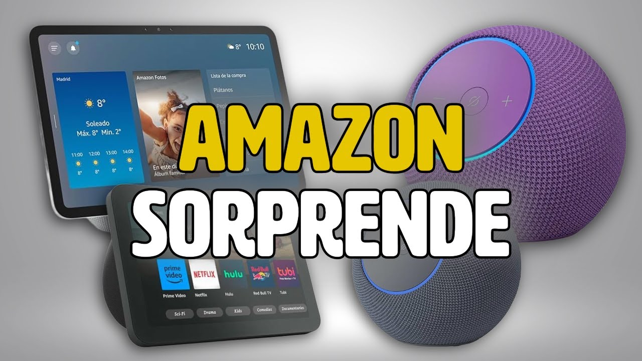 AMAZON SORPRENDE CON ESTOS NUEVOS PRODUCTOS