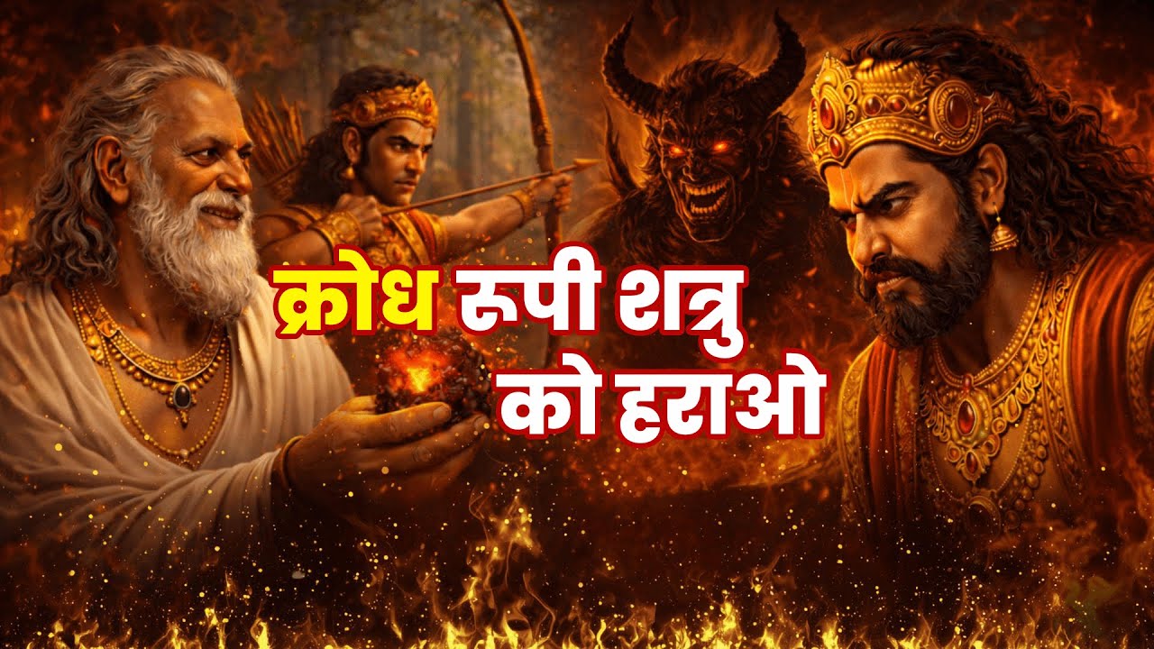 क्रोध ही सबसे बड़ा शत्रु है | Mahabharat Life Lesson | ज्ञान अमृत अध्याय 7