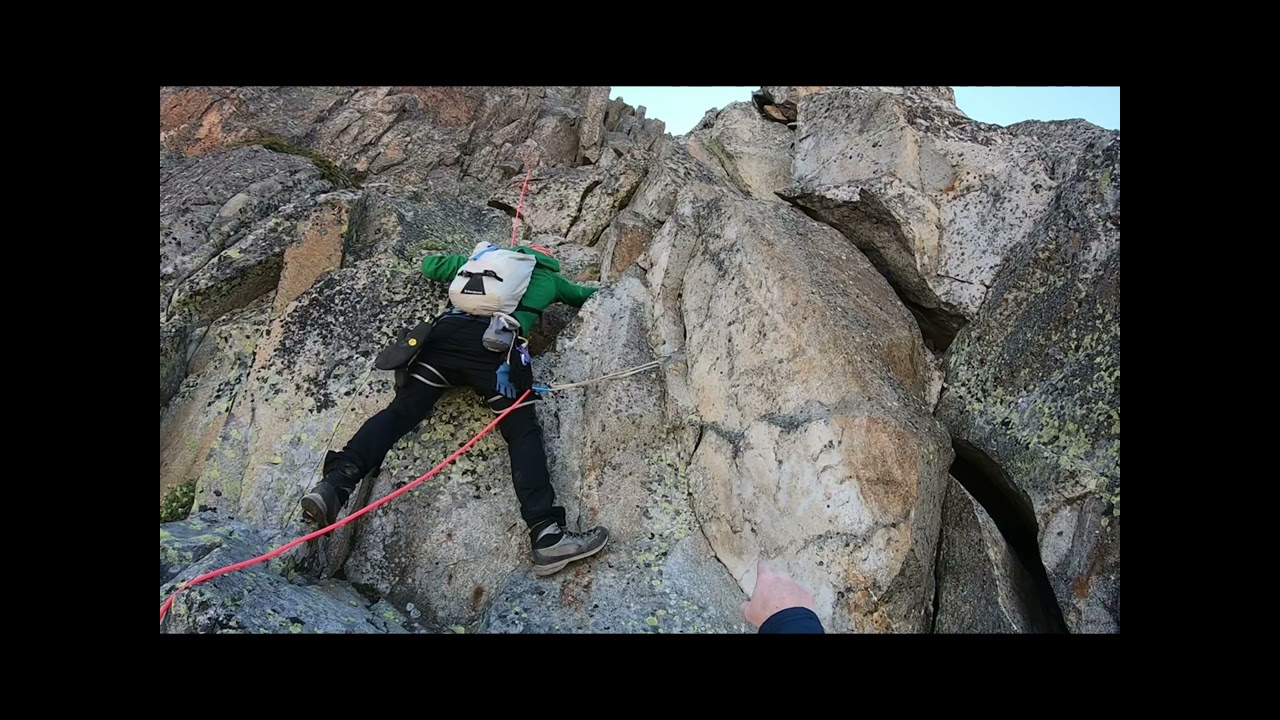 Piton von martin y arista so 350 m