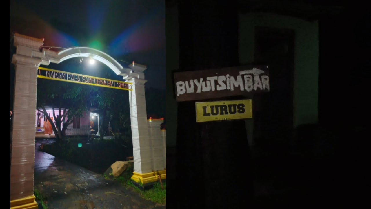 Uji nyali mlm🔥hunting Bis di makam keramat Batu bleneng tol Cipali 