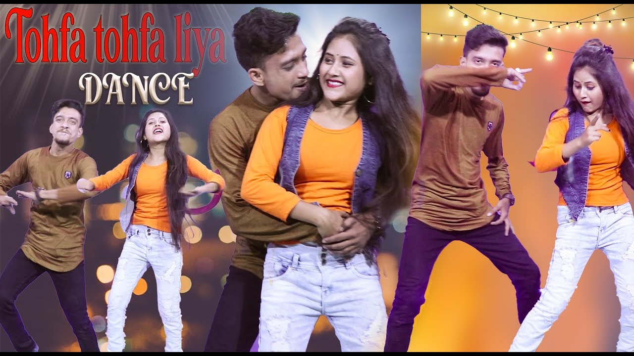 Tohfa Pyar Ka Tohfa liye  Hard Bass  dance by RIJU & PAYEL   @FolktoFreestyle