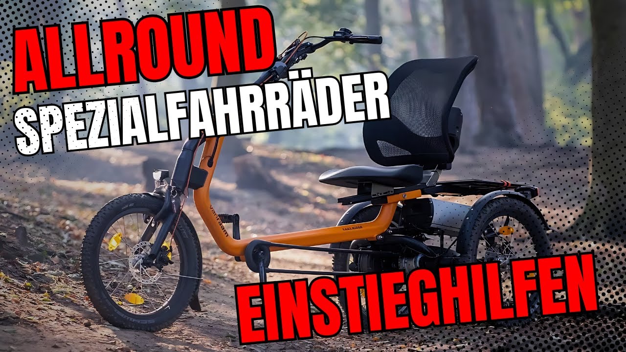 Dreirad: Mobilität und Bewegung für eingeschränkte Menschen