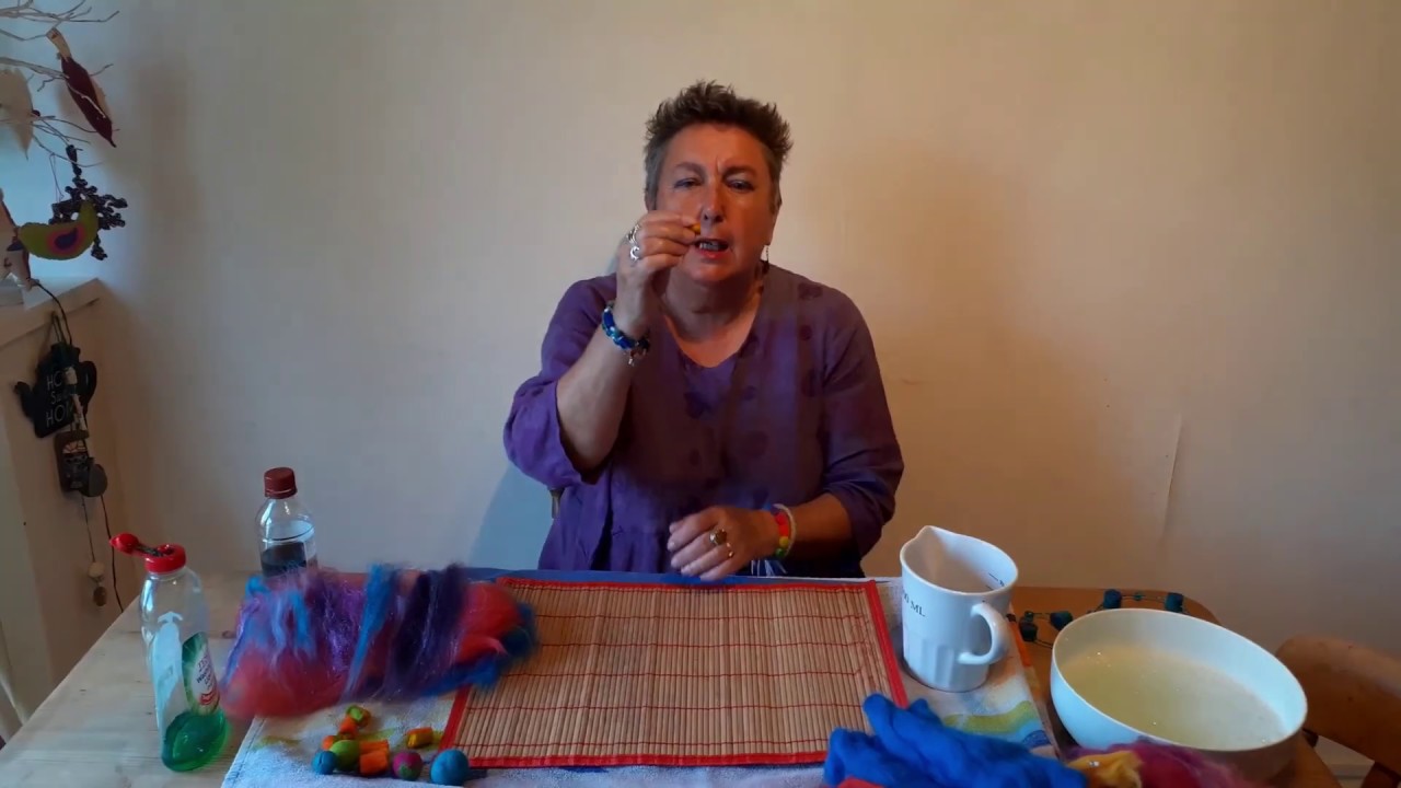 Crafts In The Kitchen - Felt Beads