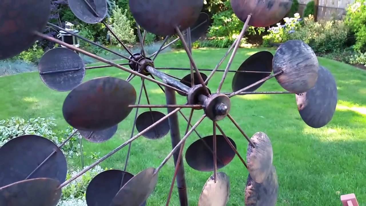 Garden windmill troubles,  bearing replacement, step by step
